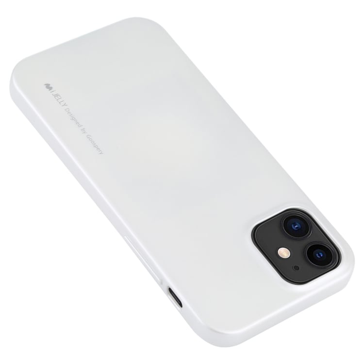 i-Jelly slagbeskyttelse til iPhone 12 Mini - Sølv