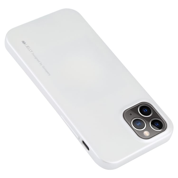 i-Jelly slagbeskyttelse til iPhone 12 Pro Max - Sølv
