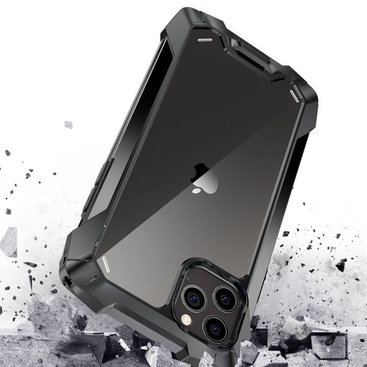 R-JUST slagbeskyttelse til iPhone 12 Mini - Svart