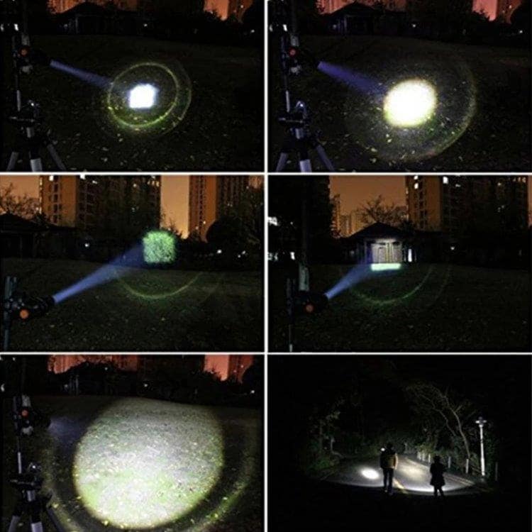 LED Lommelykt med zoom