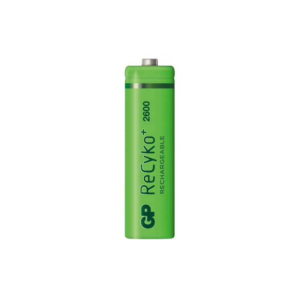 GP ReCyko AA-Batterier 2600mAh 4-pk