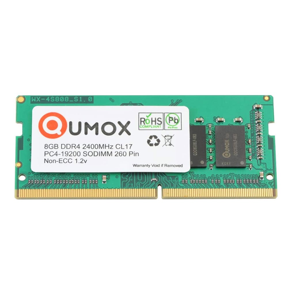 Qumox 8GB SODIMM DDR4 2400MHz PC4-19200 CL17