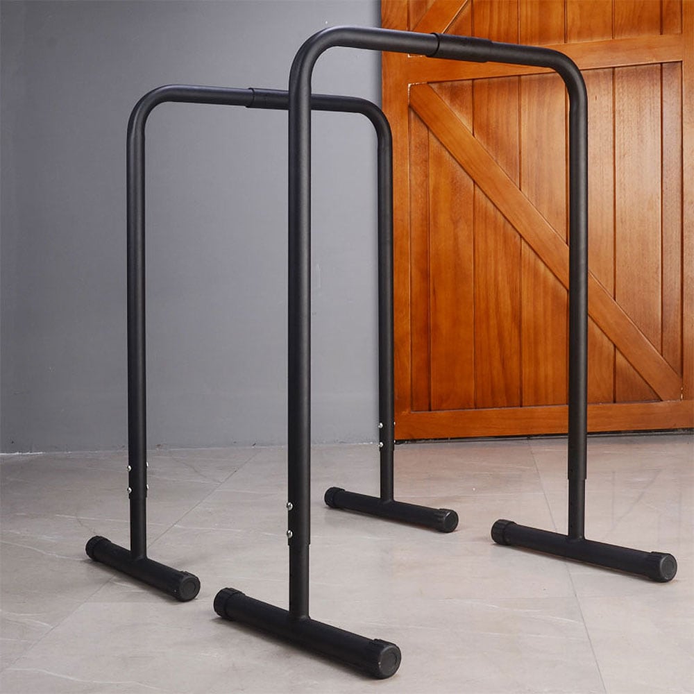 Dipsstativ 65–90 cm / treningshåndtak for hjemmegym / dipstenger for styrketrening / multistativ til trening