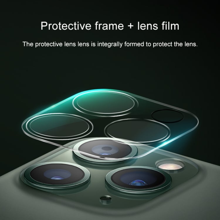 Temperert linsebeskyttelse HD til iPhone 12