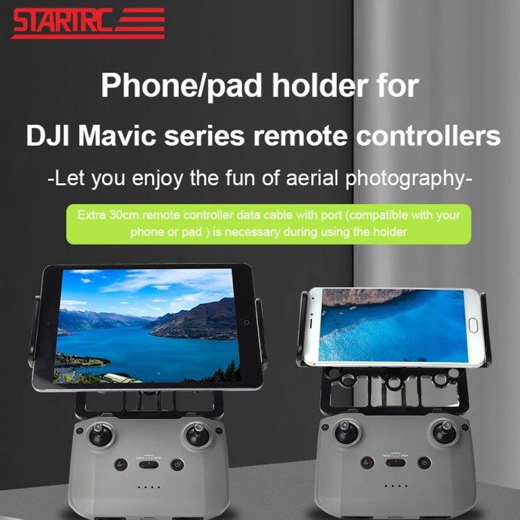 Holder til tablets og smartphones til DJI Mavic Mini / Mini 2 / Air 2 Remote Control