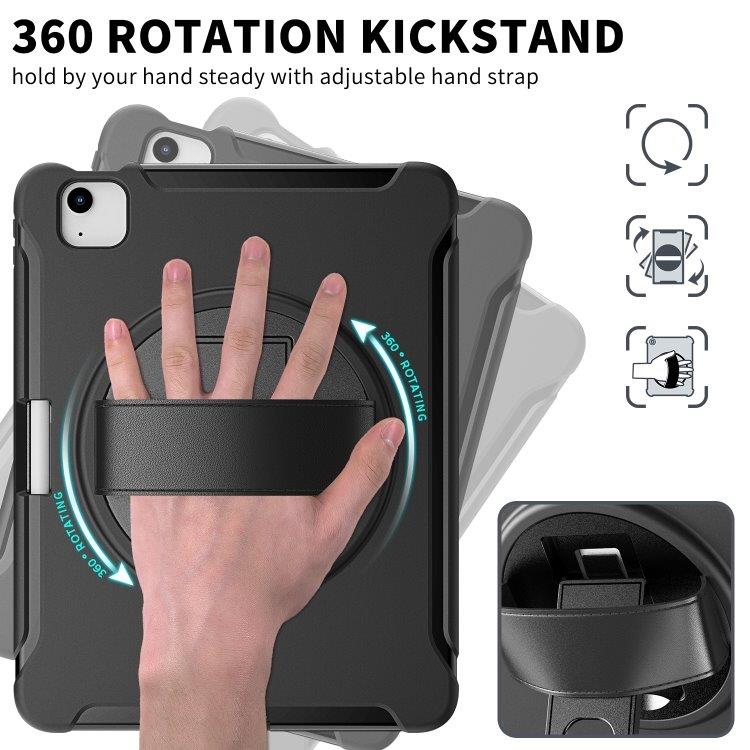 Beskyttelse med roterbart stativ og håndtak til iPad Air (2020) 10.9