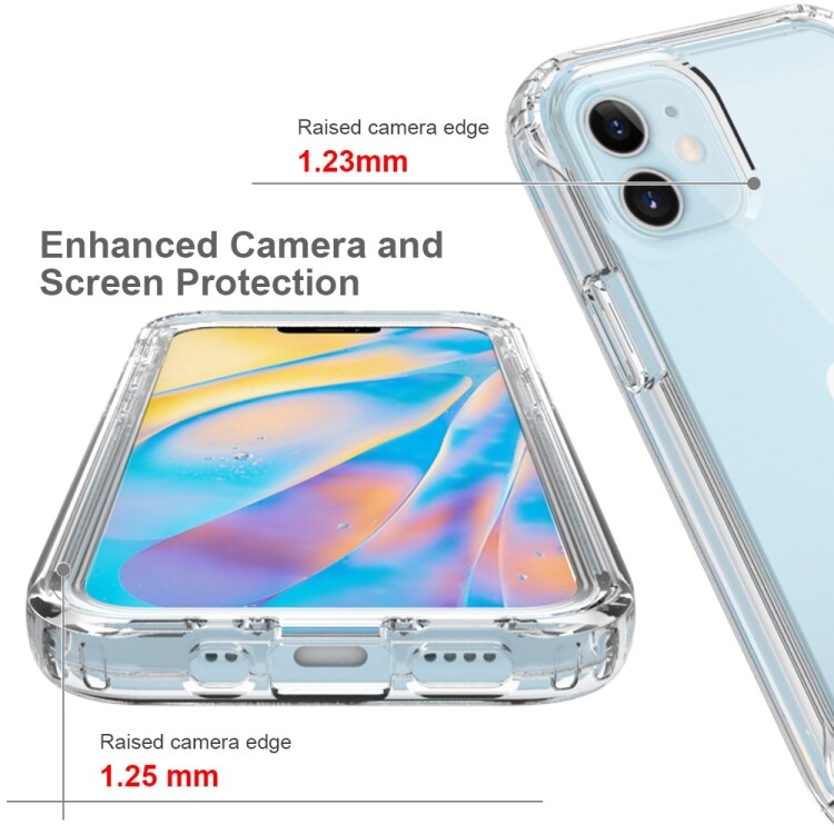 Transparent silikonbeskyttelse til iPhone 12 mini