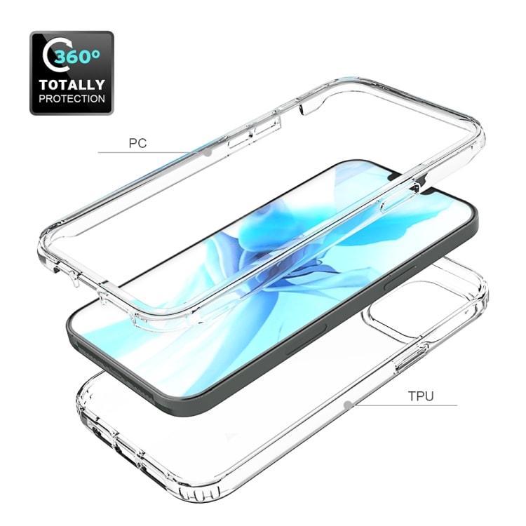 Transparent silikonbeskyttelse til iPhone 12 Pro Max