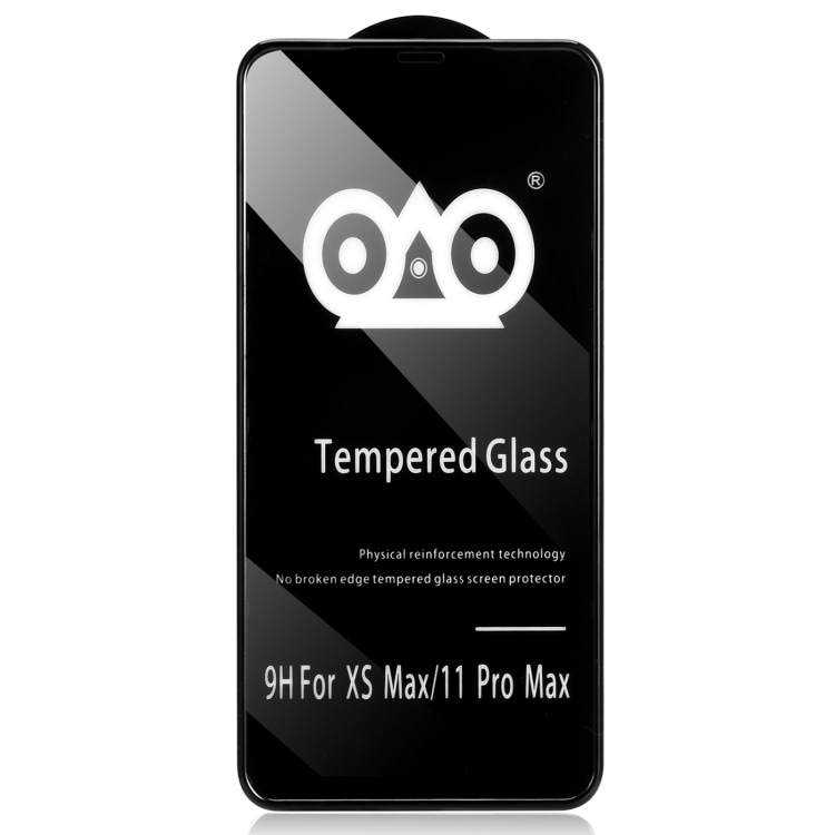 9H temperert skjermbeskyttelse til iPhone XS Max