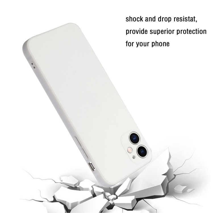 Stilren mobilbeskyttelse til iPhone 11  - Hvit