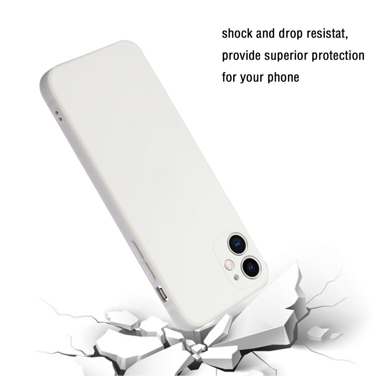 Stilren mobilbeskyttelse til iPhone 12 - Hvit