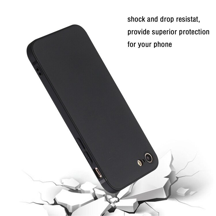 Stilren mobilbeskyttelse til iPhone SE 2020 / 8 / 7 - Svart