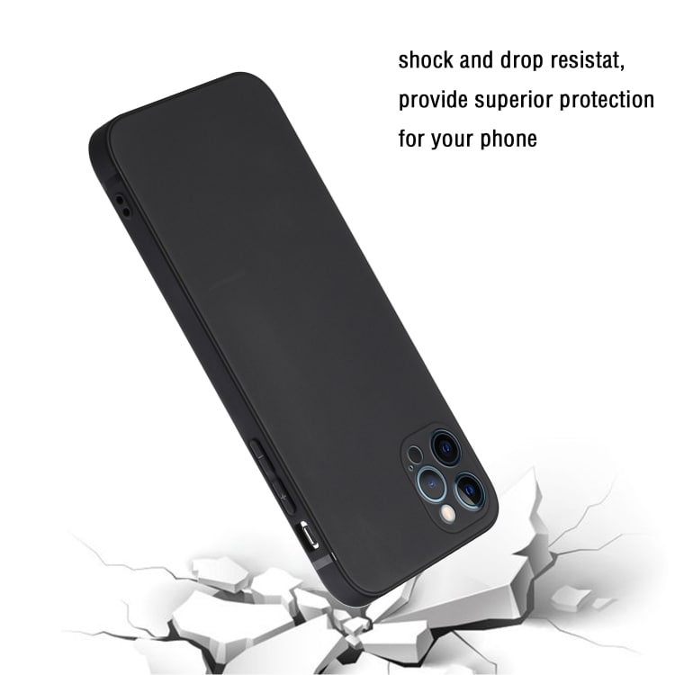 Stilren mobilbeskyttelse til iPhone 12 Pro - Svart