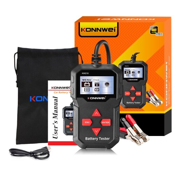 KONNWEI KW210 Felkodeleser til bilbatteri