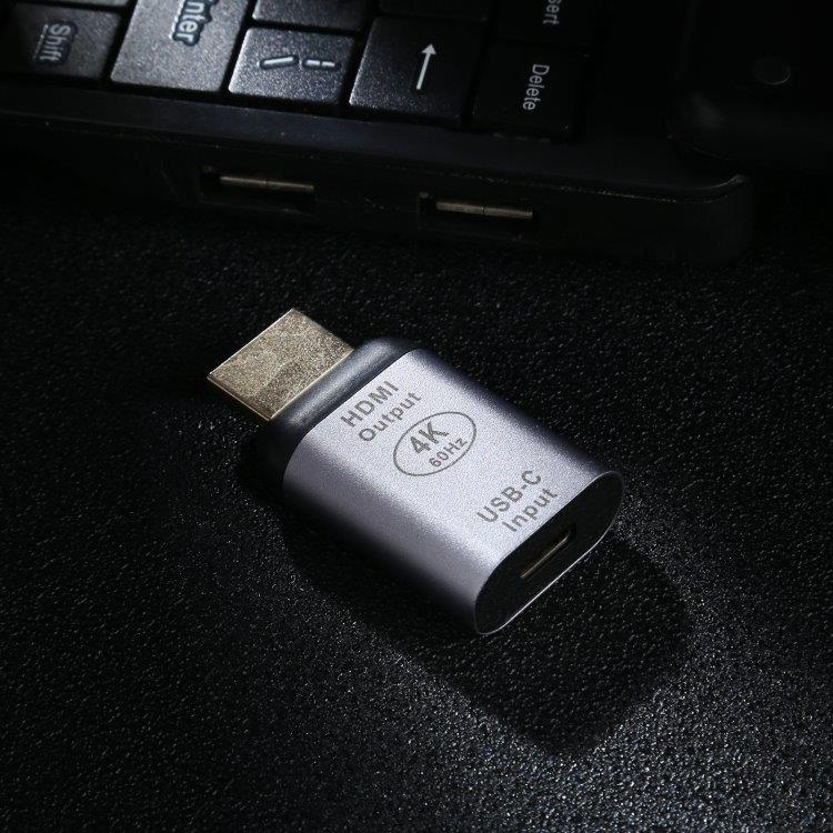 Adapter med USB-C til HDMI-Han