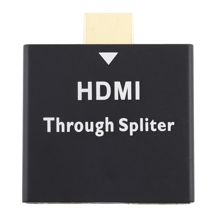 HDMI-splitter med 1 inngang og 2 utganger for samtidig bildevisning