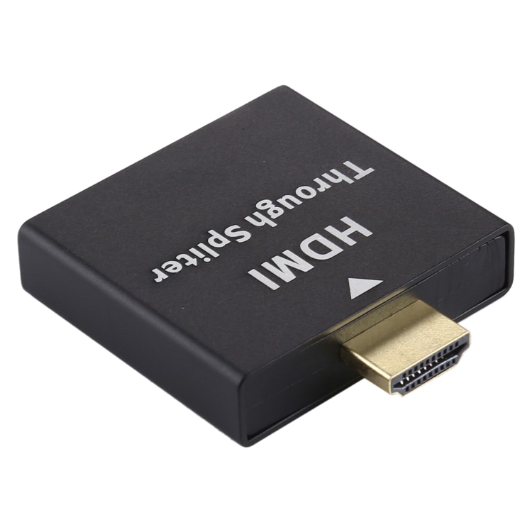 HDMI-splitter med 1 inngang og 2 utganger for samtidig bildevisning