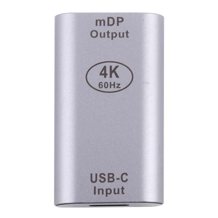 Adapter med USB-C til Mini-DP-Port