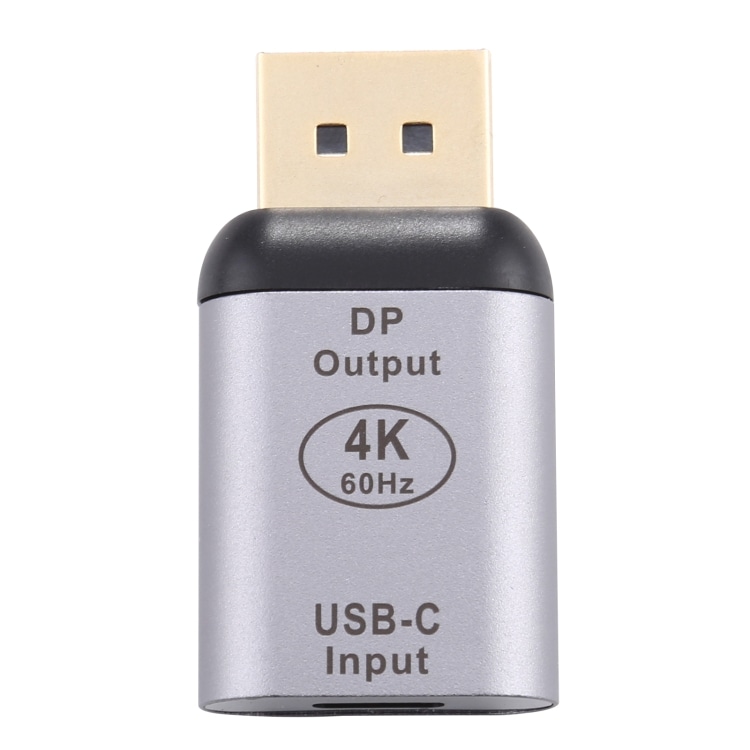 Adapter med USB-C til DP-Han