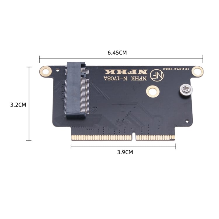 SSD-Adapter til MacBook Pro 13.3" A1708 (2016 - 2017)