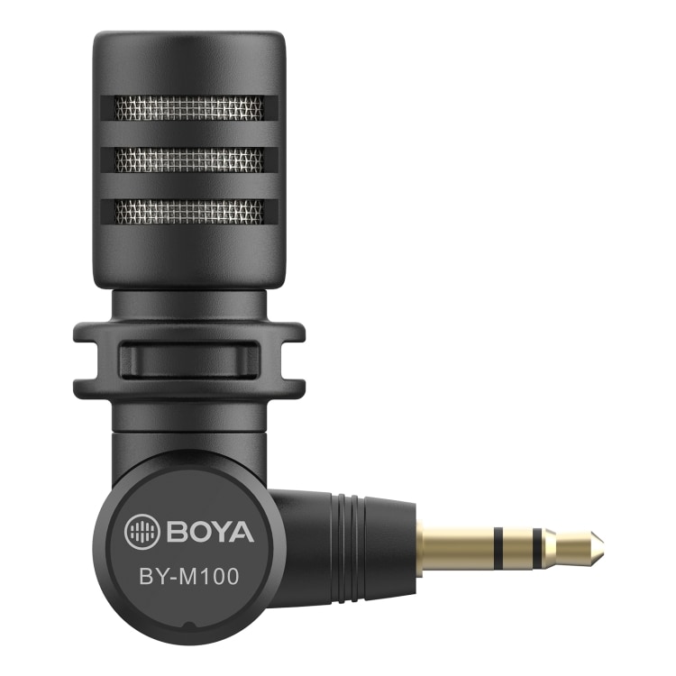 BOYA BY-M100 Omni-mikrofon med 3.5mm til SLR-kamera