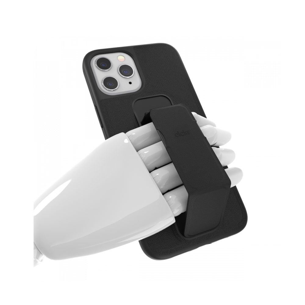 Clckr GripCase mobildeksel til iPhone 12 Pro Max - Svart