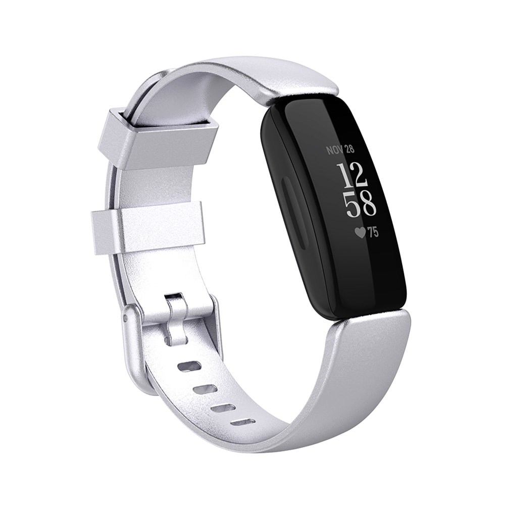Silikonarmbånd Fitbit Inspire 2 Silver - Large