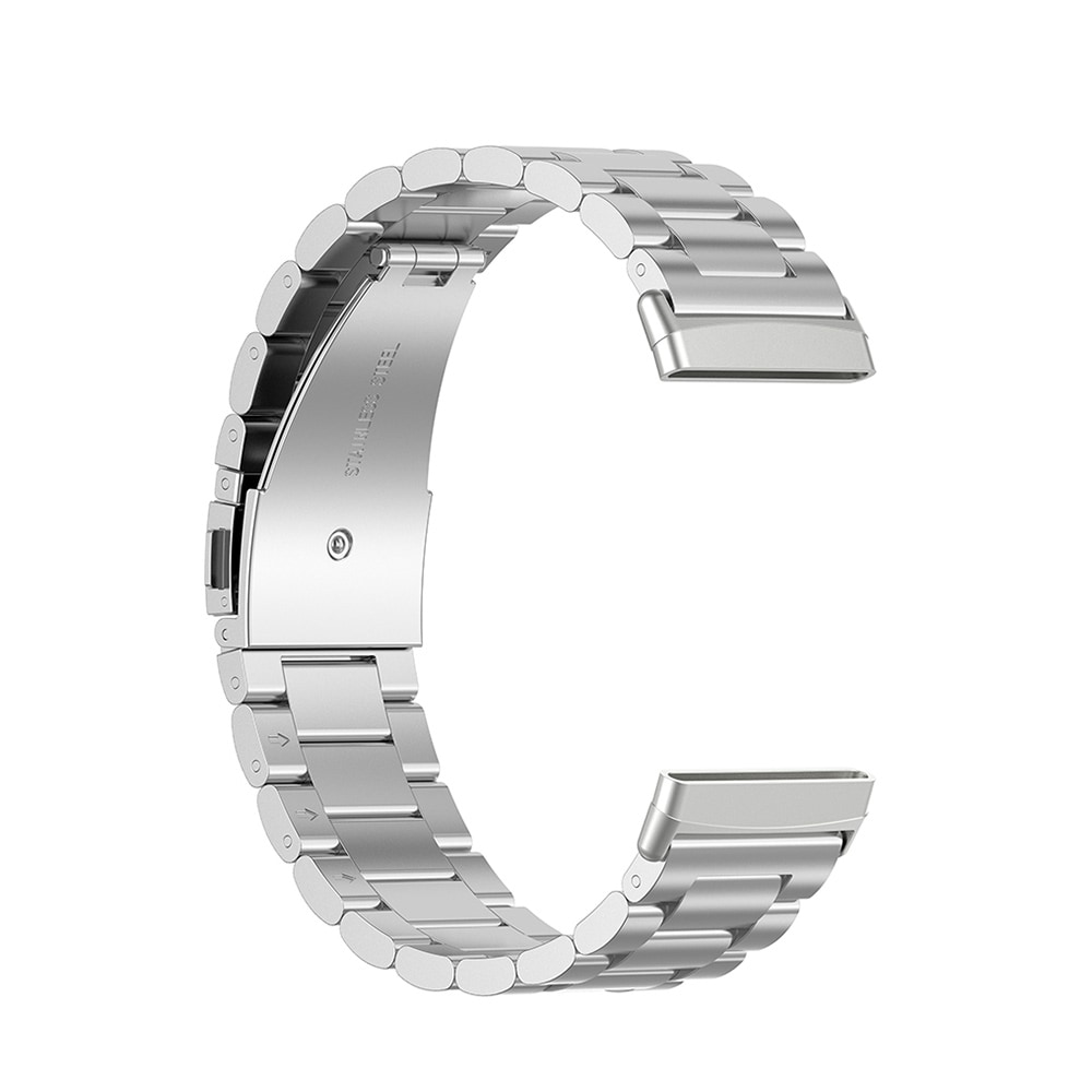 Armbånd i metall Fitbit Versa 3 / Sense Silver