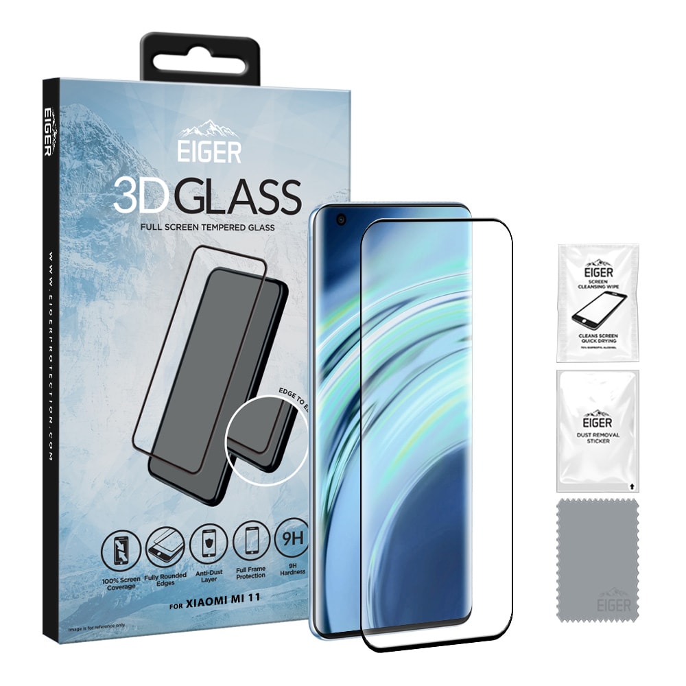 Eiger 3D Glass Skjermbeskyttelse Xiaomi Mi 11