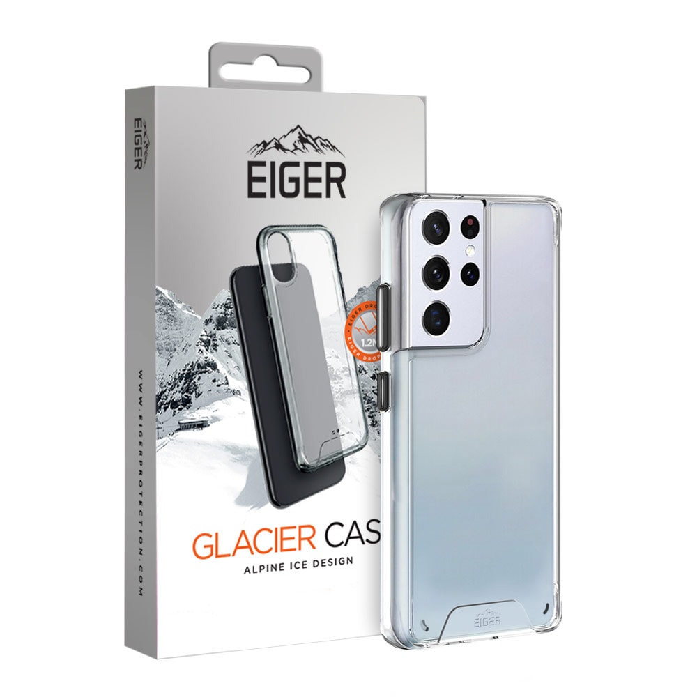 Eiger Glacier Case for Samsung Galaxy S21 Ultra - Gjennomsiktig