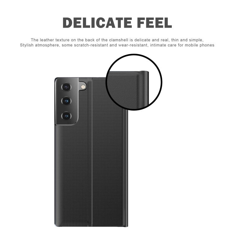 Magnetisk flipcase til Samsung Galaxy S21+ 5G - Sølv