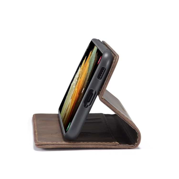 Deksel med foldbart stativ til Samsung Galaxy S21 Ultra 5G