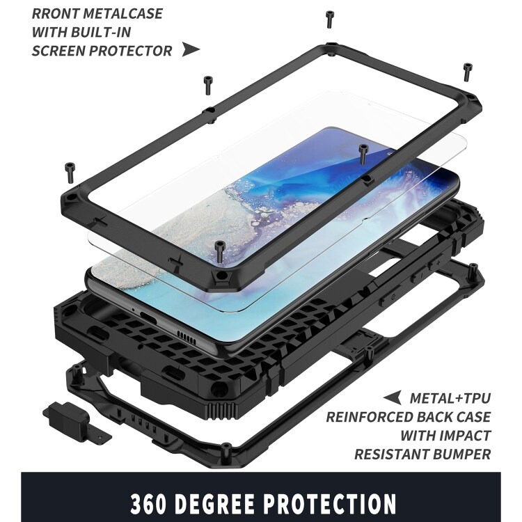 Robust mobilskydd med ställ till Samsung Galaxy S21 Ultra 5G