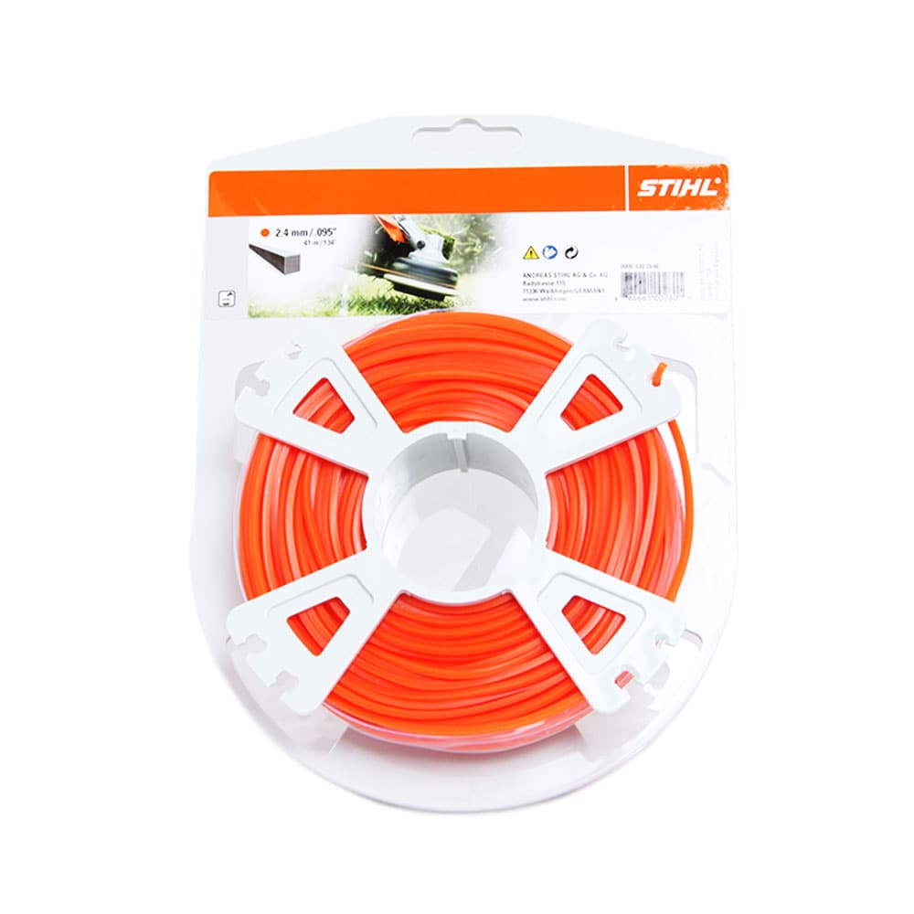 Stihl Trimmertråd kvadratisk 2,4 mm x 41 m