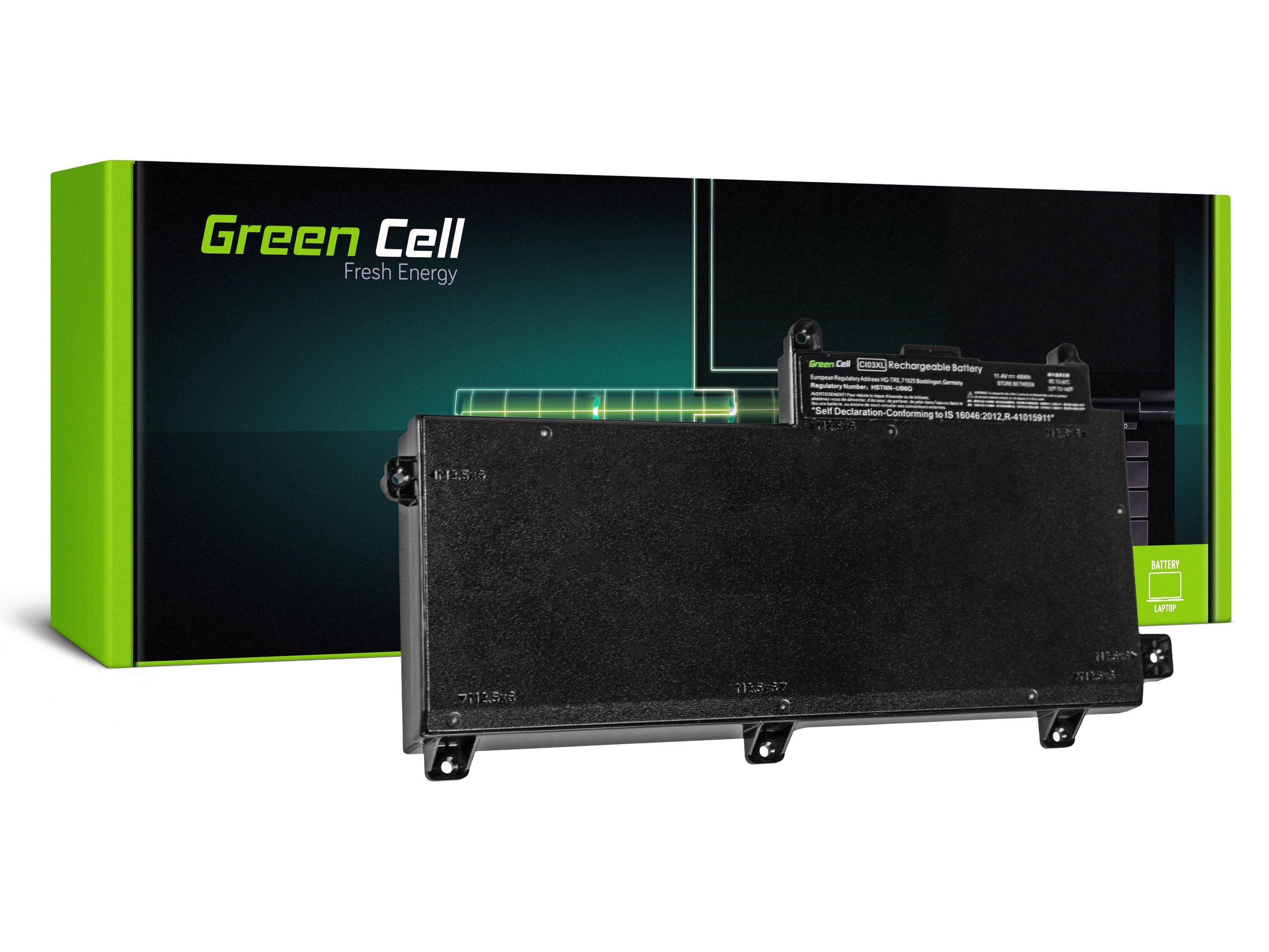 Green Cell laptop batteri til HP ProBook 640 G2 645 G2 650 G2 G3