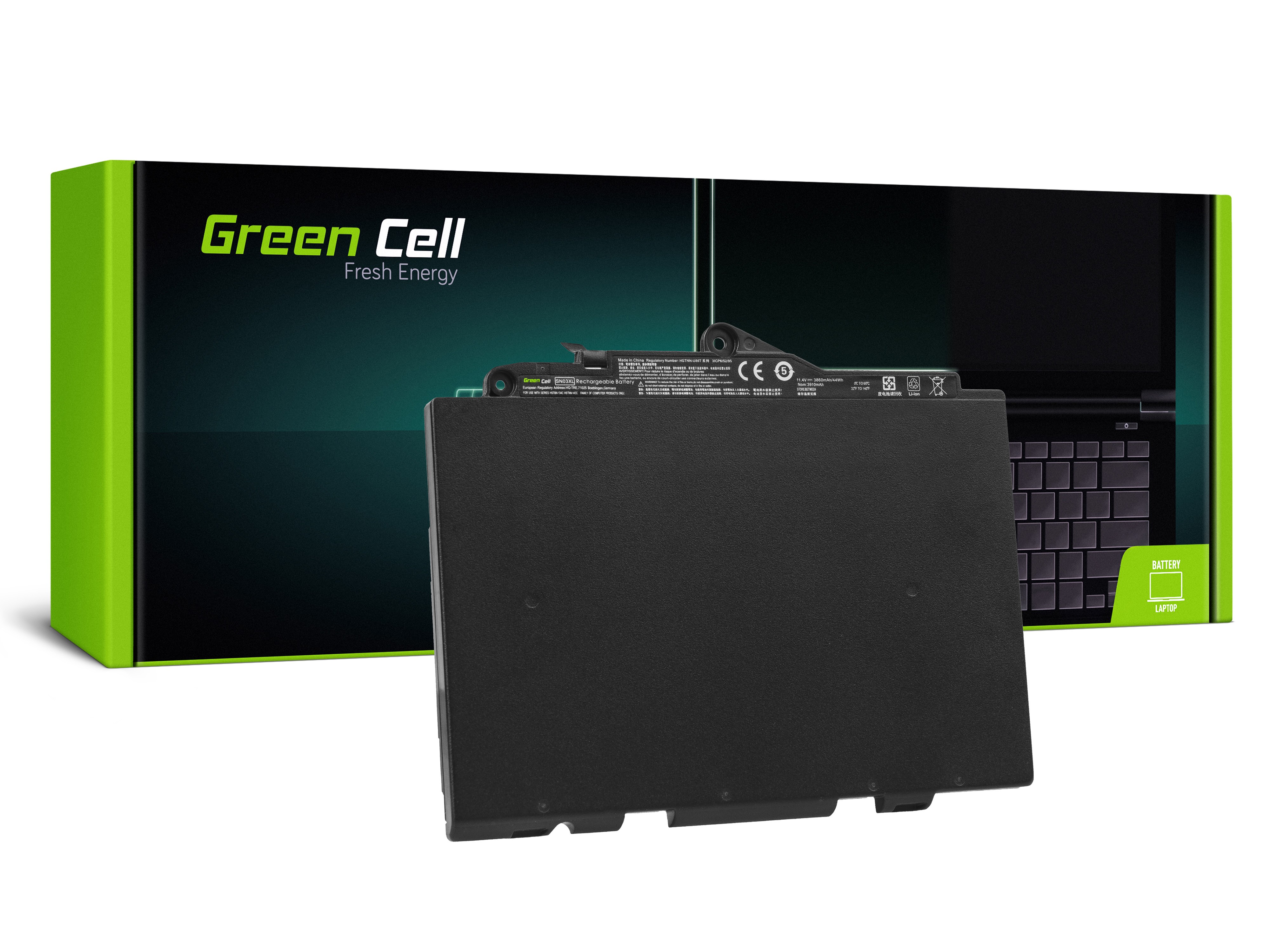 Green Cell laptop batteri til HP EliteBook 725 G3 820 G3