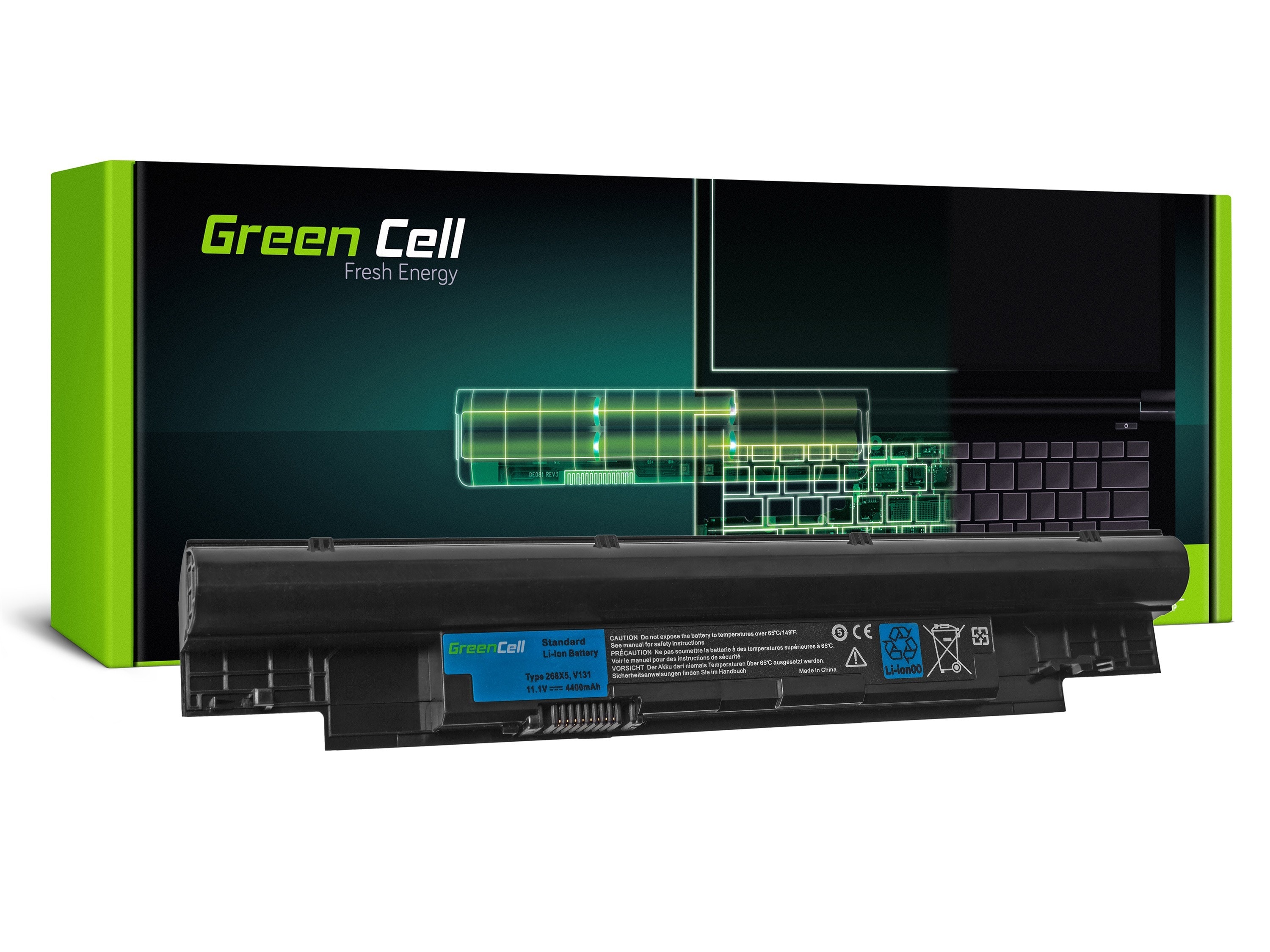 Green Cell laptop batteri til Dell Vostro V131 V131R V131D
