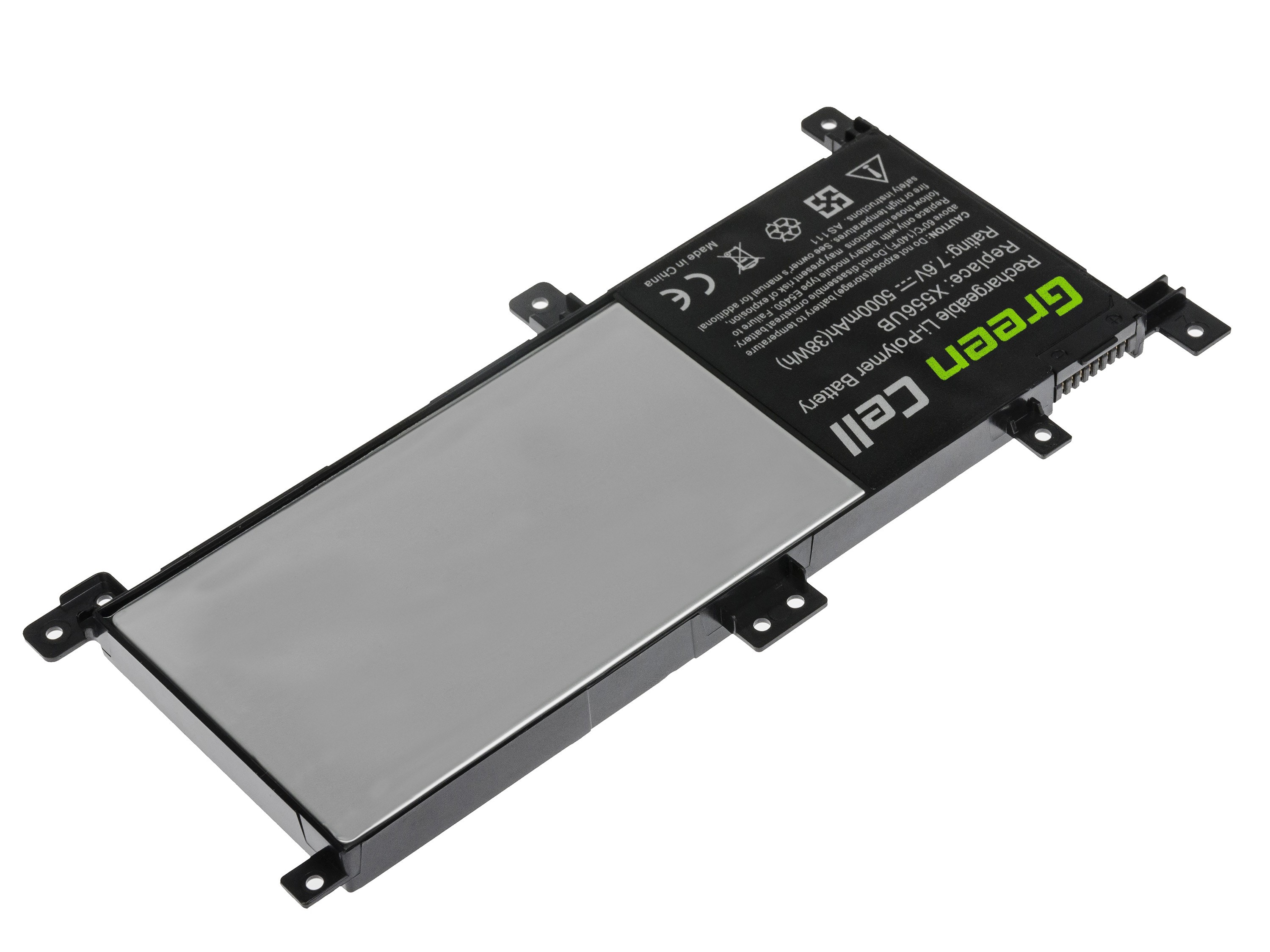 Green Cell laptop batteri til Asus X556U / 7,6V 4100mAh