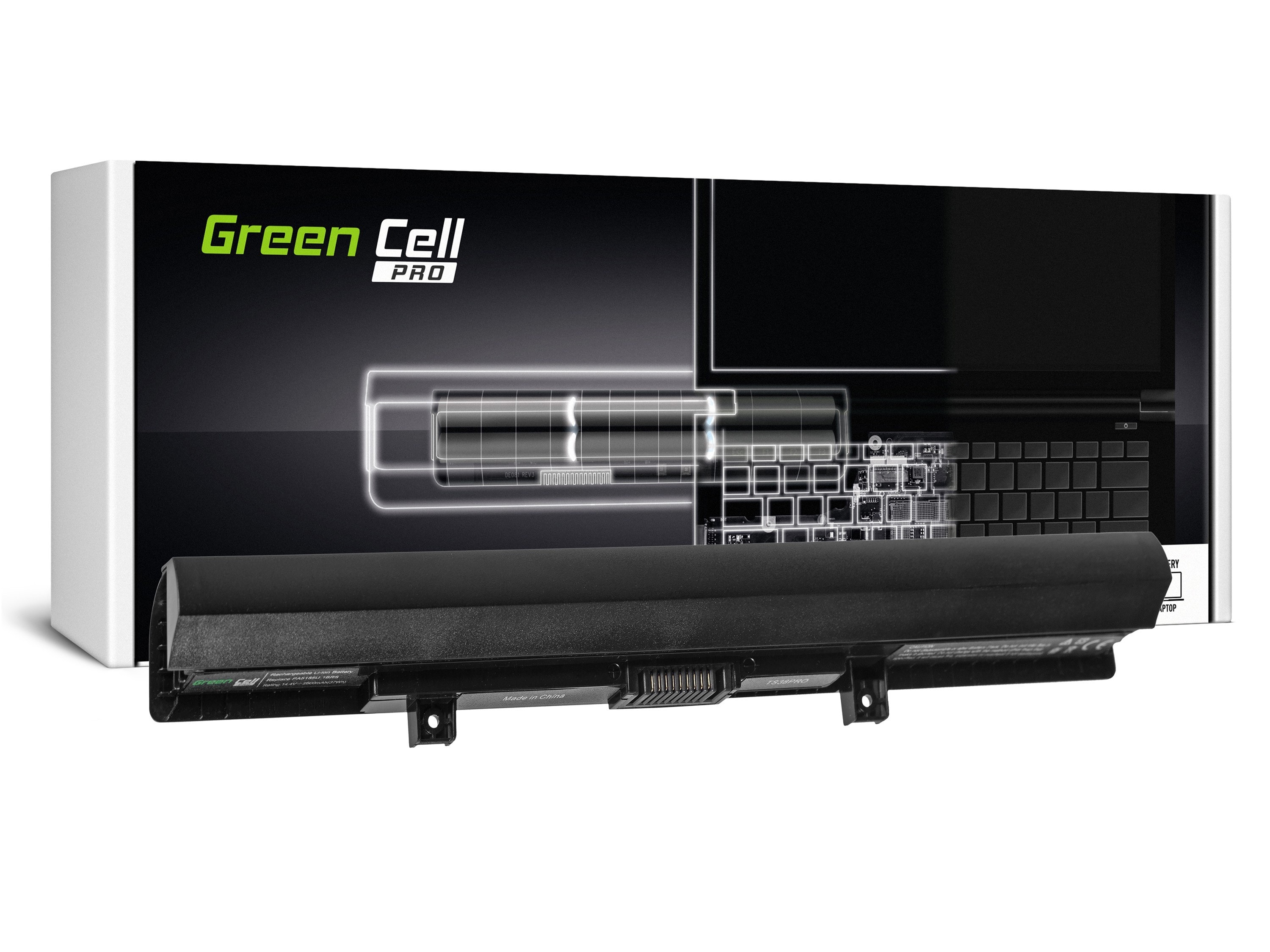 Green Cell PRO laptop batteri til Toshiba Satellite C50-B C50D-B C55-C