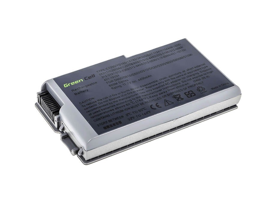 Green Cell laptop batteri til Dell Latitude D500 D505 D510 D520 D530