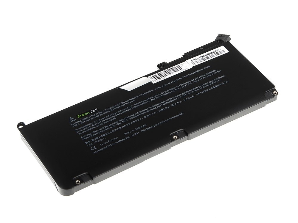 Green Cell laptop batteri til Apple Macbook 13 A1342 2009-2010