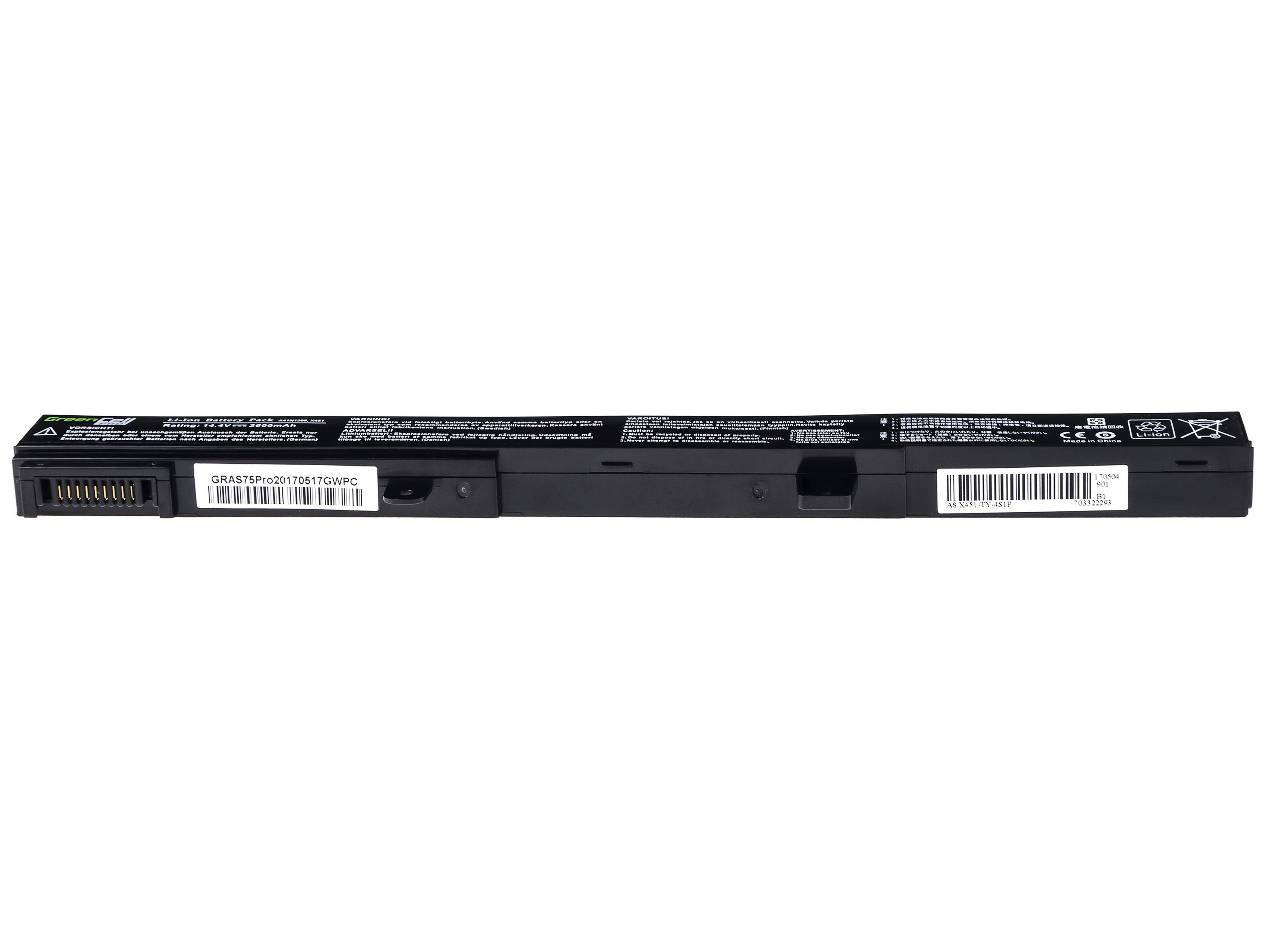 Green Cell PRO laptop batteri til Asus R508 R556 R509 X551