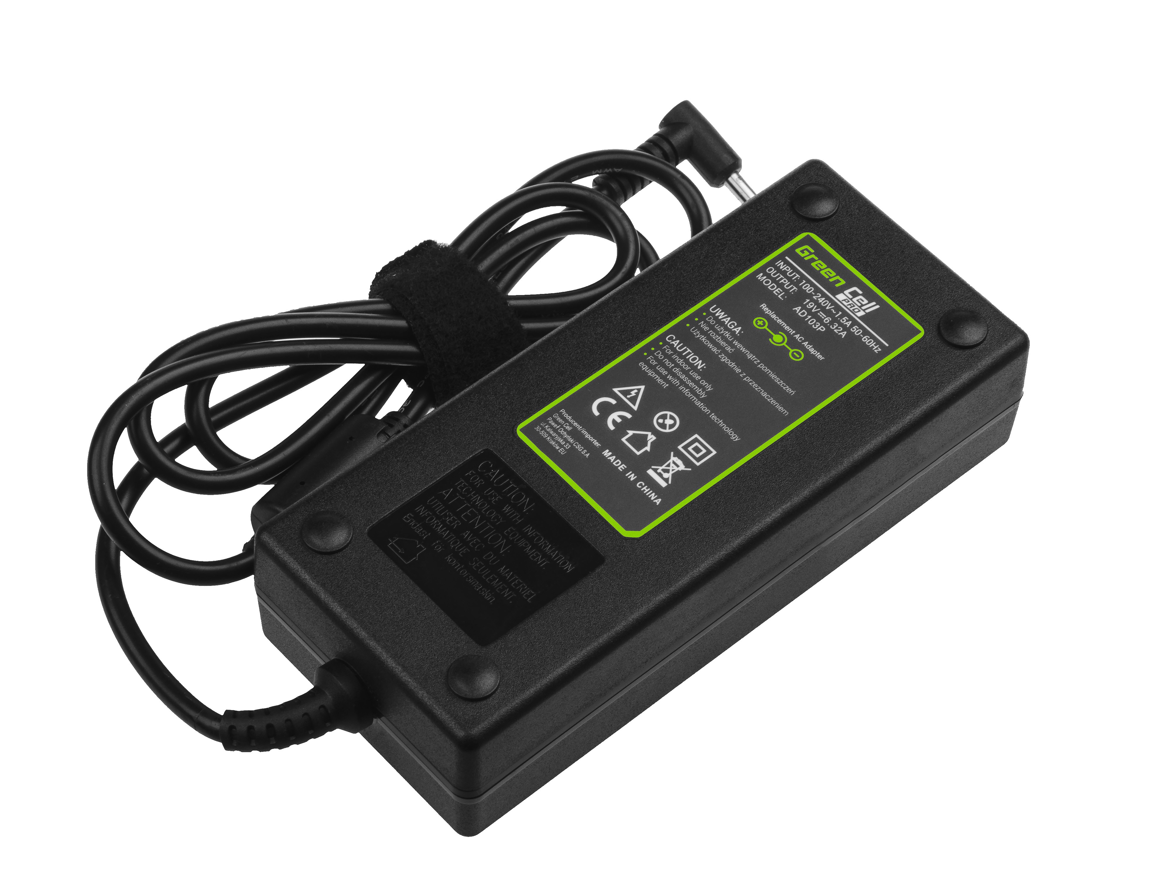 Green Cell PRO lader / AC Adapter til Asus N501J N501JW-19V 6.32A 120W