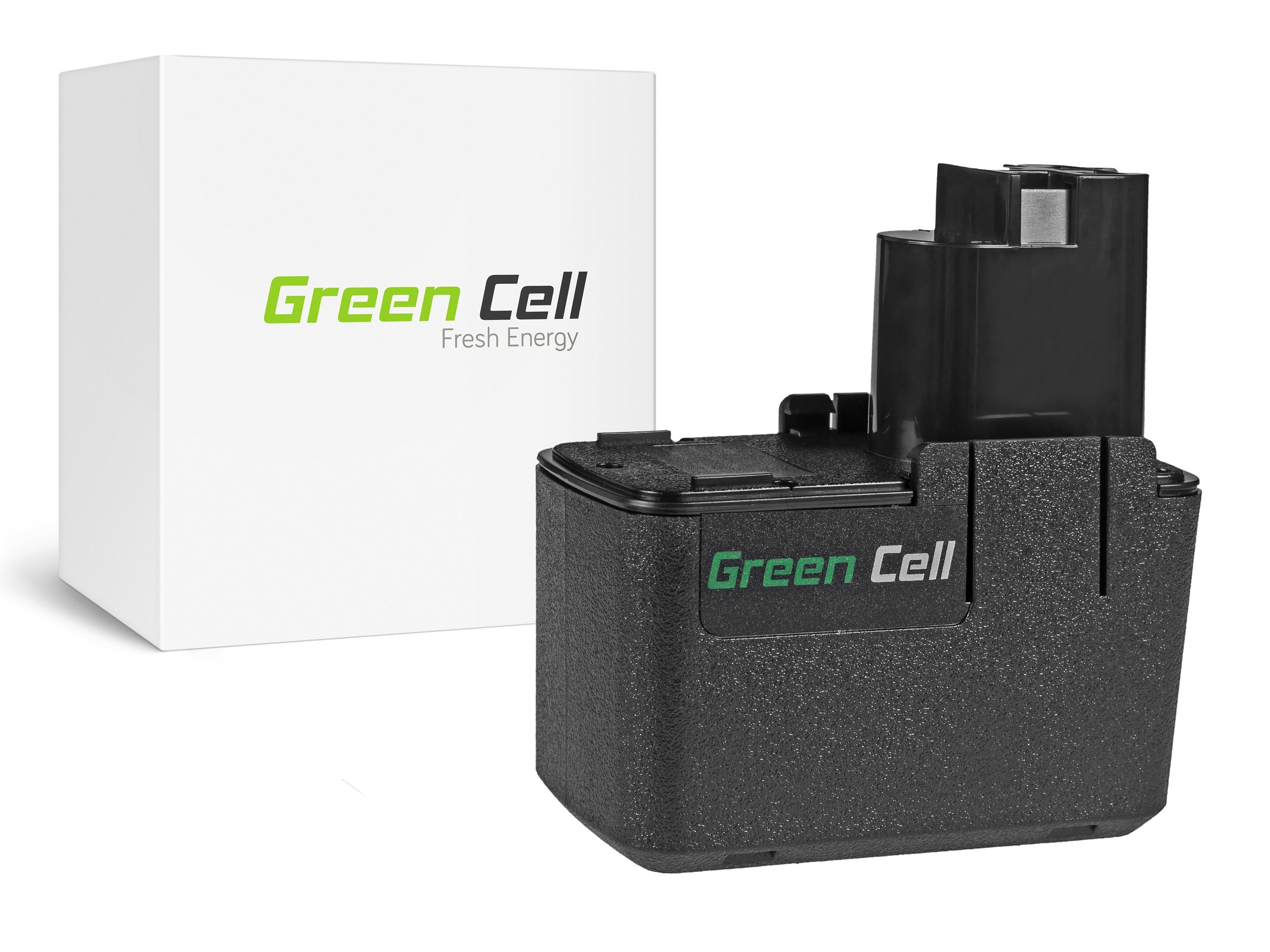 Green Cell Verktøybatteri Bosch BAT001 PSR GSR VES2 BH-974H 9.6V 2Ah