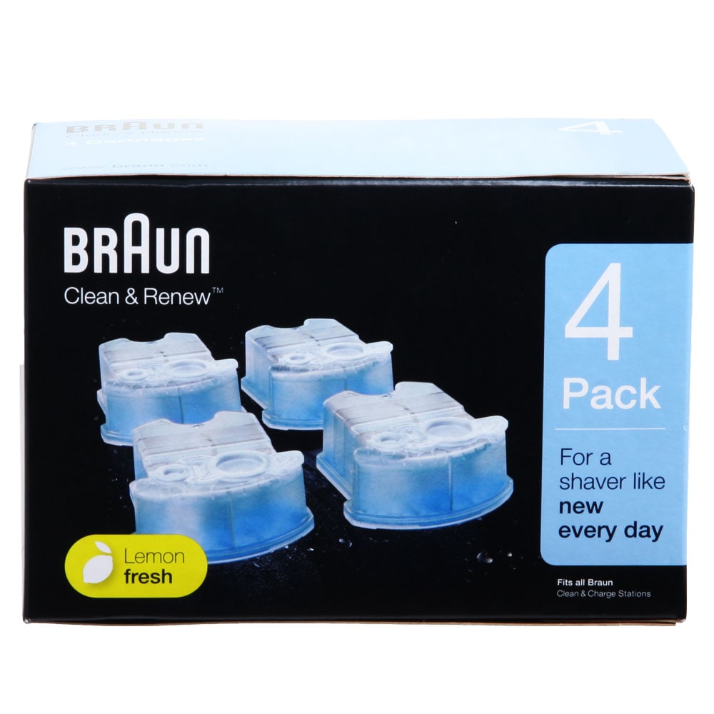 Braun CCR4 Rengjøringspatroner 4-pk
