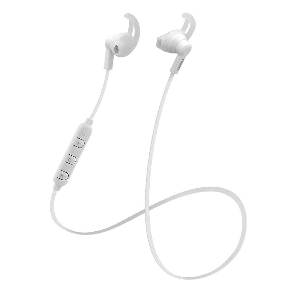 STREETZ Stay-In-Ear Bluetooth Headset Hvit