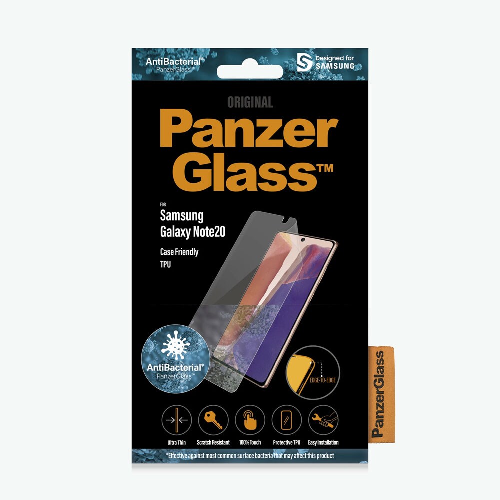 PanzerGlass™ Samsung Galaxy Note20 Case Friendly