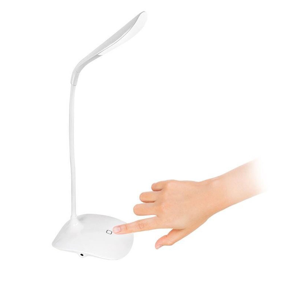 Dimbar skrivebordslampe med berøringsfunksjon