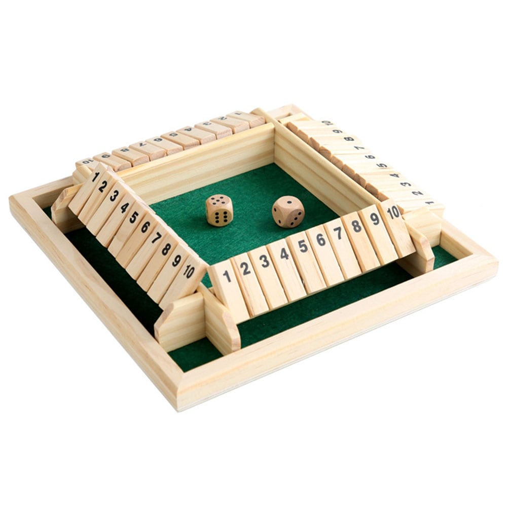 Shut The Box for 4 spillere