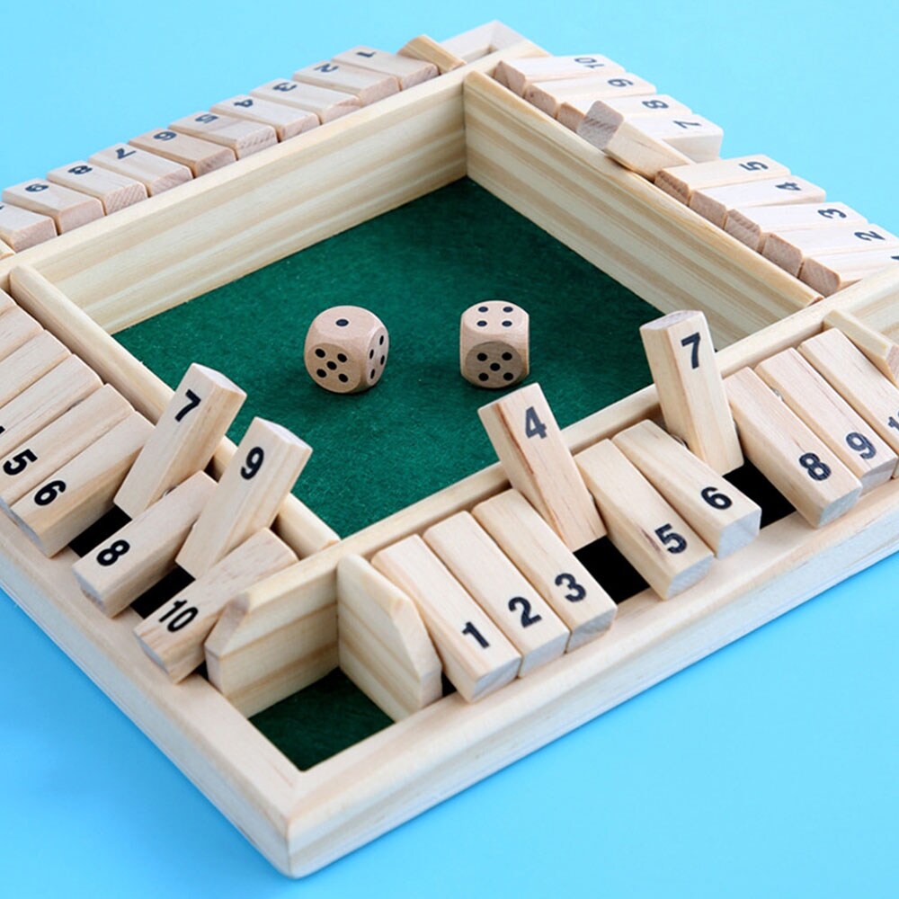 Shut The Box for 4 spillere